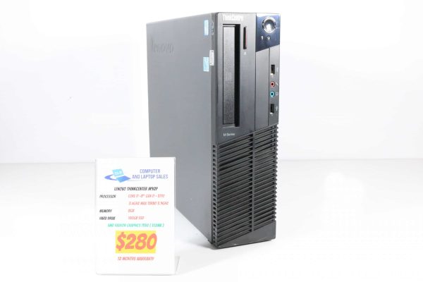 Lenovo ThinkCentre M92p | Core i7-3770 | 8GB RAM | 180GB SSD | Win 10 Pro | 1 Year Warranty