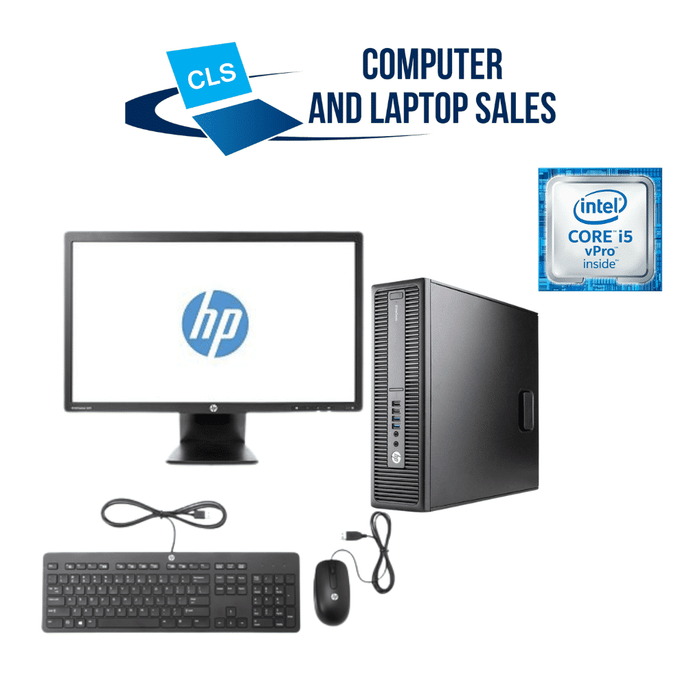 HP EliteBook 800 G2 FULL SET | Core i5-6500 | 8GB RAM | 250GB SSD + 1TB HDD | Win 10 Pro | 1 Year Warranty | 22 Inch Monitor