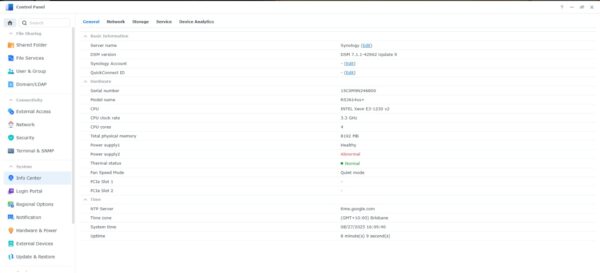 Synology RackStation RS3614xs+ – 12-Bay NAS Server – Refurbished - Image 3