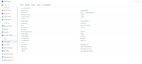 Synology RackStation RS2414RP+ – 12-Bay NAS Server – Refurbished - Image 3